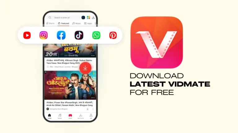 Download Latest Vidmate for free